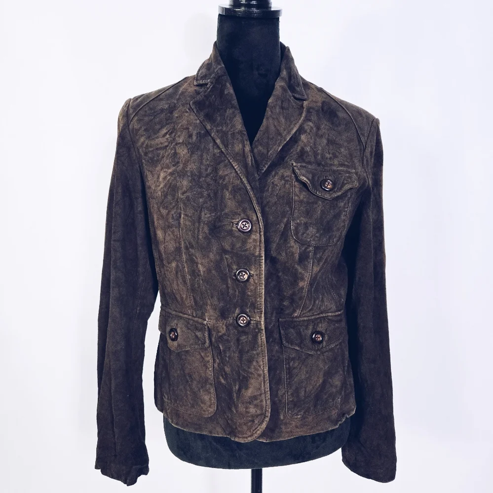 Chocolate Leather Jacket